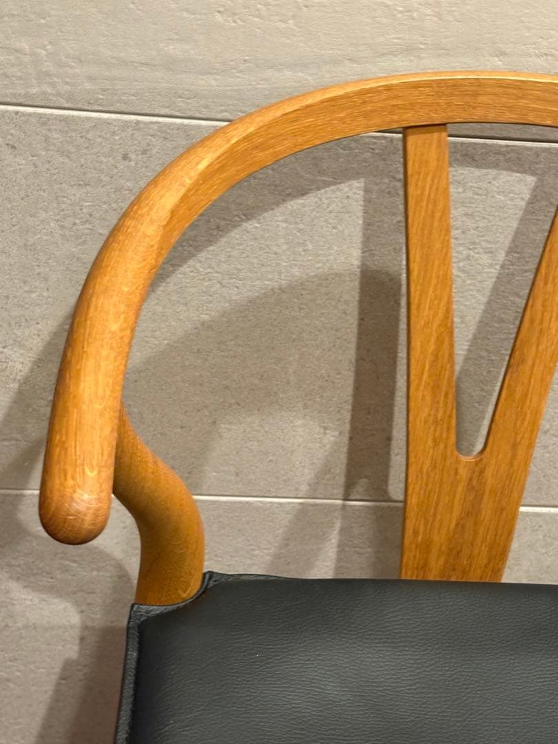 正規品 Yチェア CH24 オーク オイルフィニッシュ クッション付き