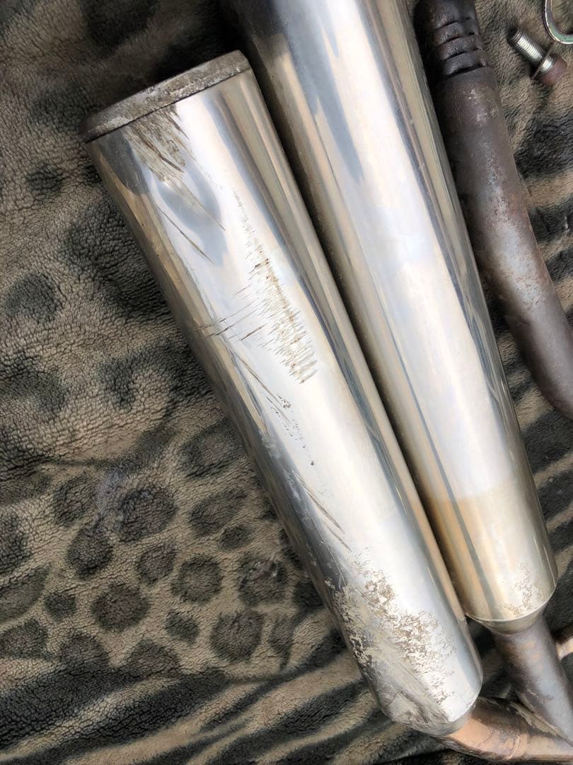 マグザム　SG17J OVERレーシング　ツインマフラー　2本出し