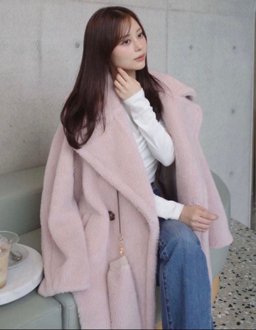 FRAY I.D ECOPELボアミドルコート ⚠️1/23までの出品⚠️