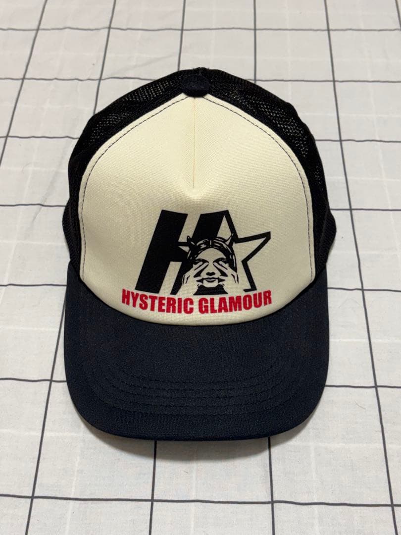 HYSTERIC GLAMOUR トラッカーキャップ ブラック