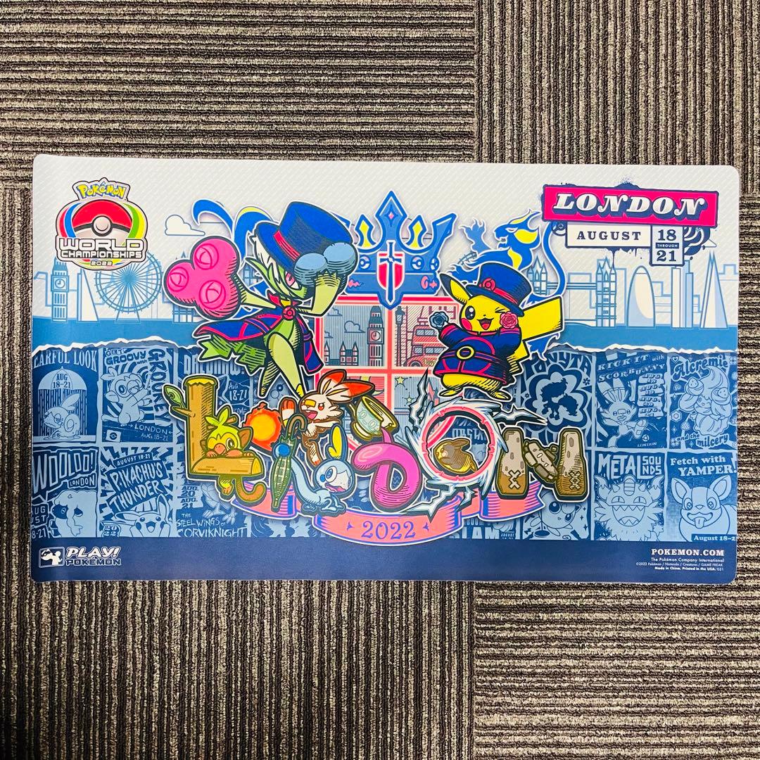 wcs2022 ロンドン限定　プレイマット