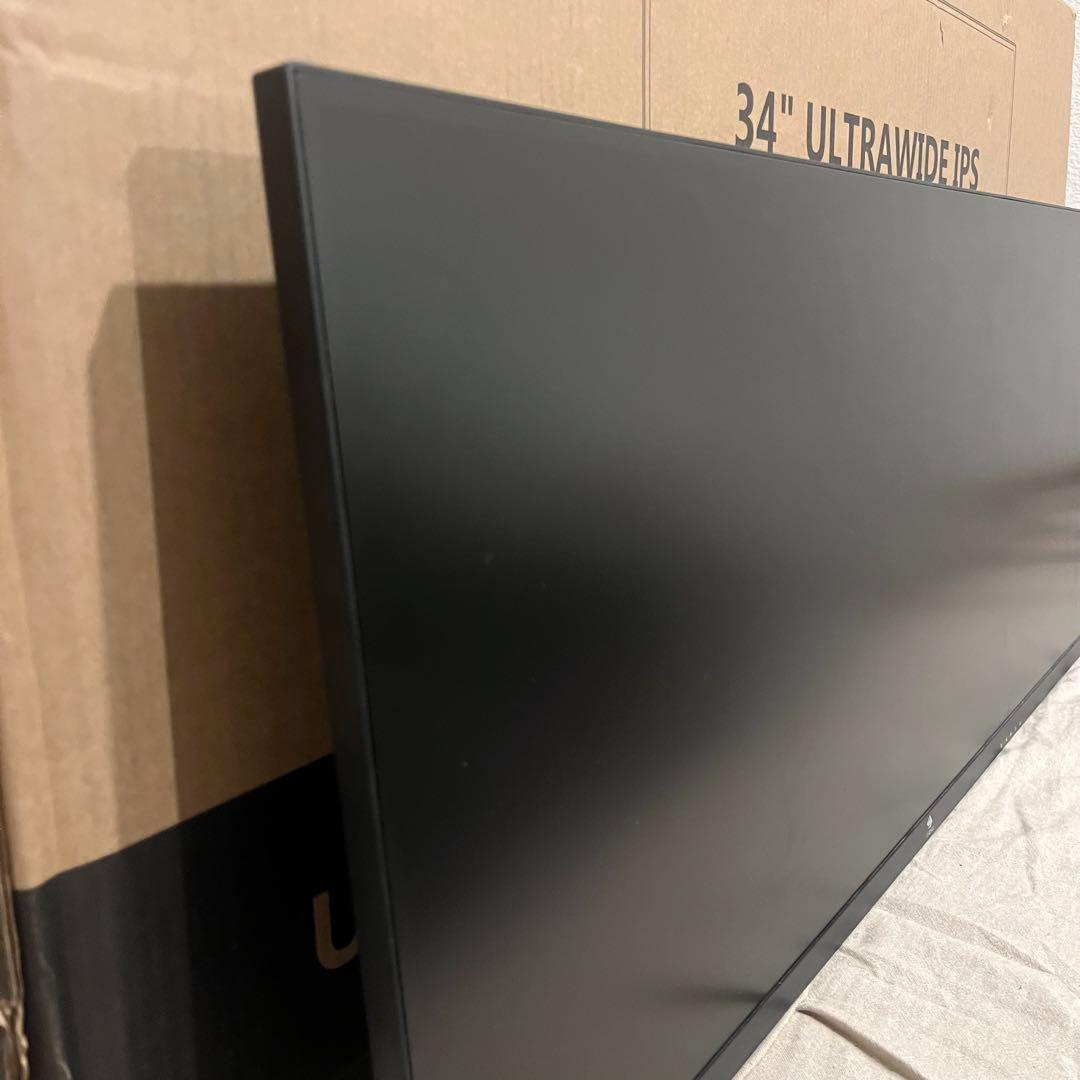 美品 34インチ ウルトラワイド ゲーミングモニター UWQHD Z-EDGE