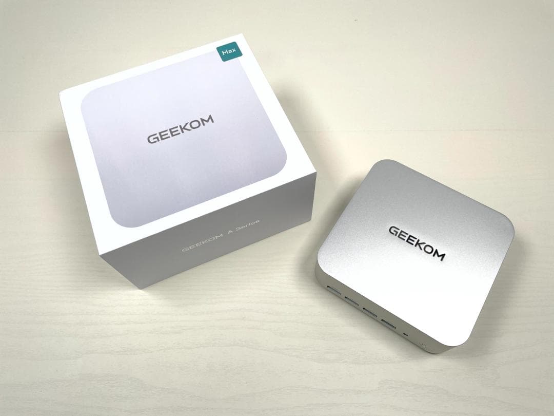 使用短め GEEKOM A9 MAX／AMD Ryzen AI 9 HX 370