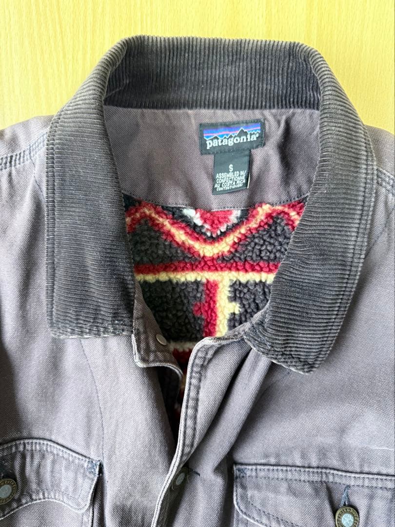 patagonia パタゴニア ヌエボ　レンヂコート レア'90 最強の焚火着