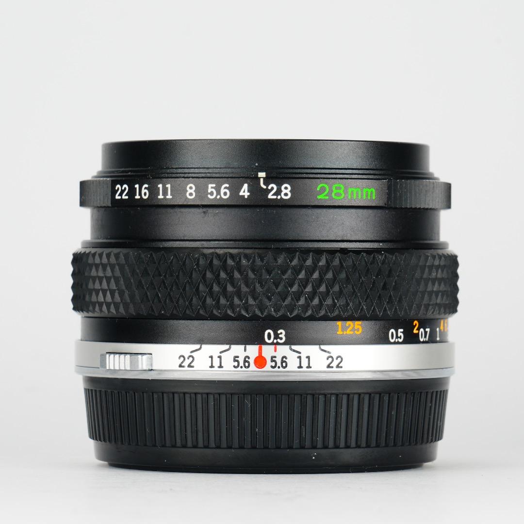 【整備＆テスト】オリンパス Zuiko auto-w 28mm F2.8 874