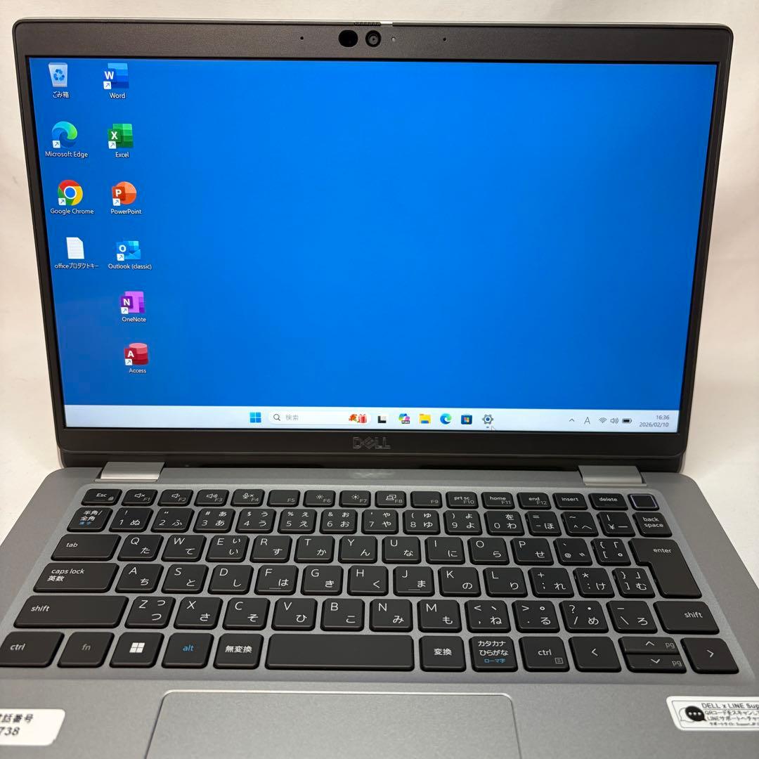 美品 LATITUDE 5330 タッチパネル 12世代 i5 16GB FHD