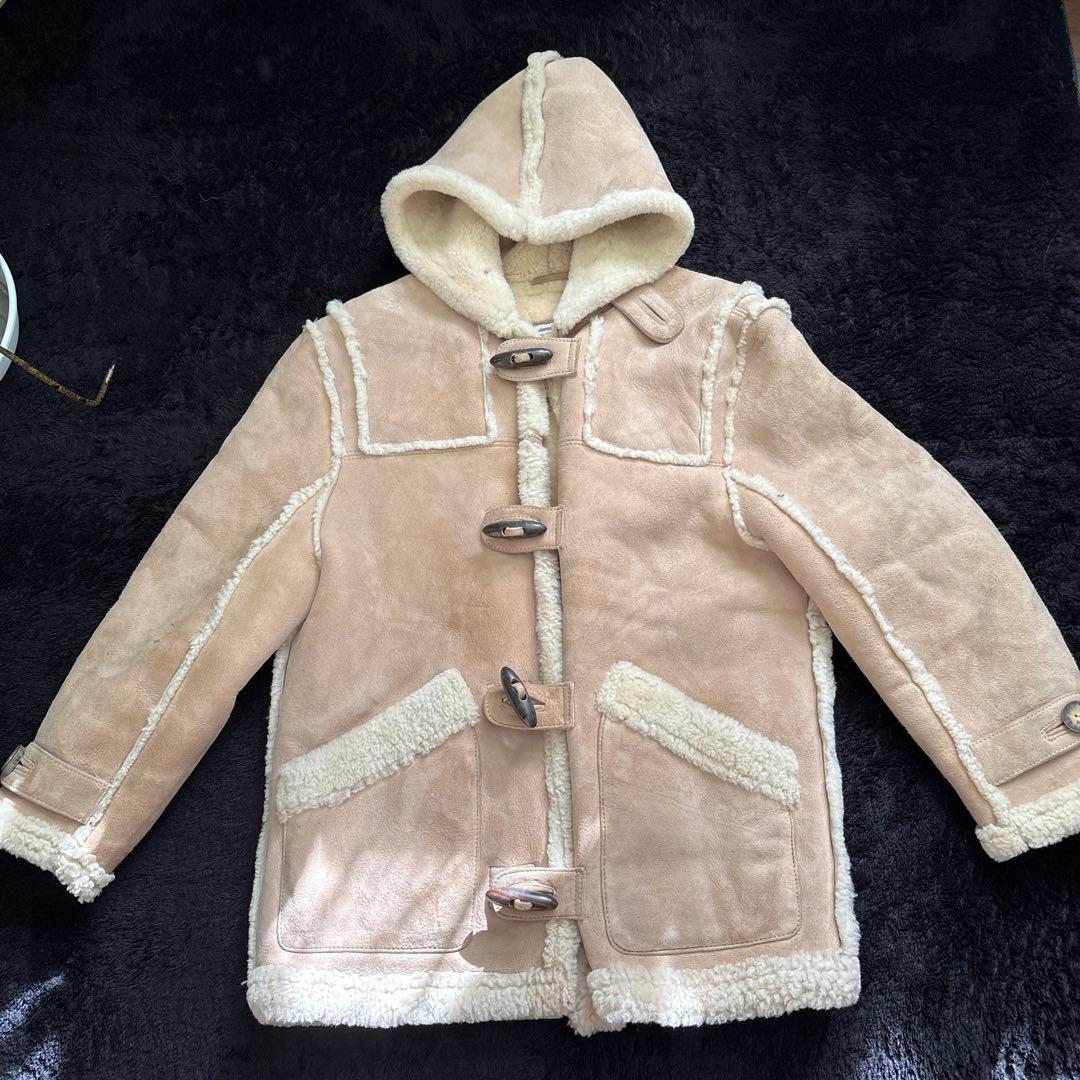 GOODENOUGH リアルムートンダッフルコート