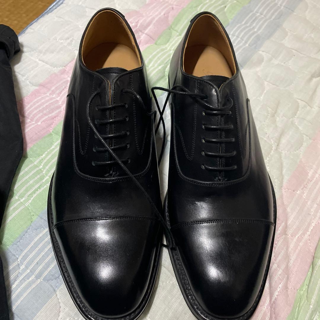 ユッキーPing & Green 内羽根ストレートチップ　24.5