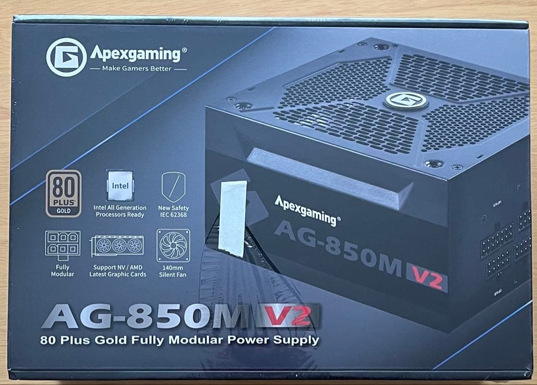 【新品未使用】AG-850M V2 850W フルモジュラー電源