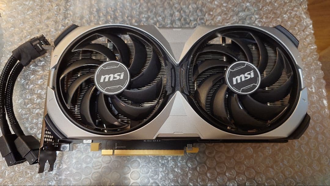 MSI GeForce RTX4070 Ti SUPER VENTUS2X +α