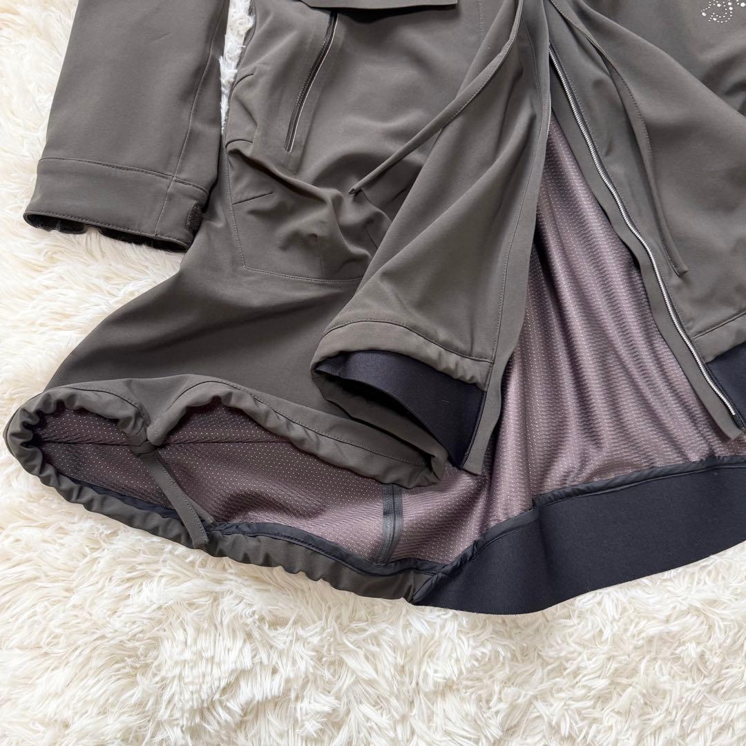 未使用級★マリテフランソワジルボー ミリタリー フーデットコート Y2K