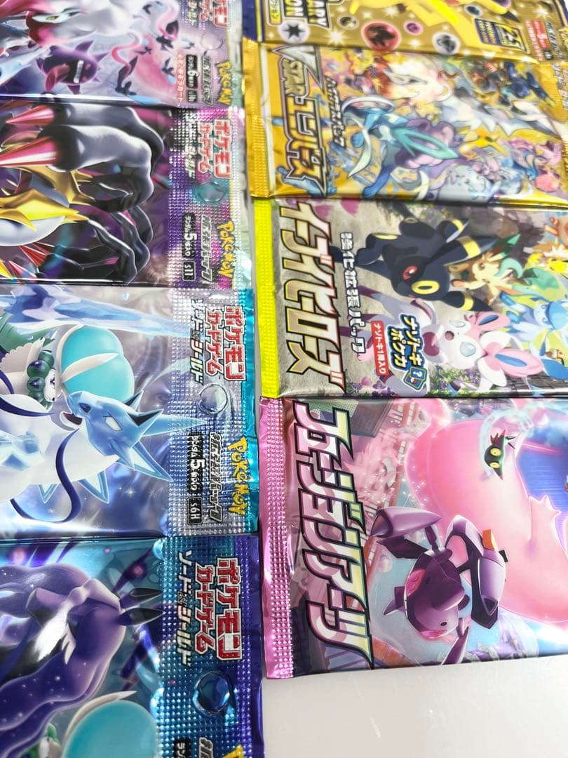 25thVstarヒーローズ白銀漆黒などポケモンカード未開封パック《ポケカ