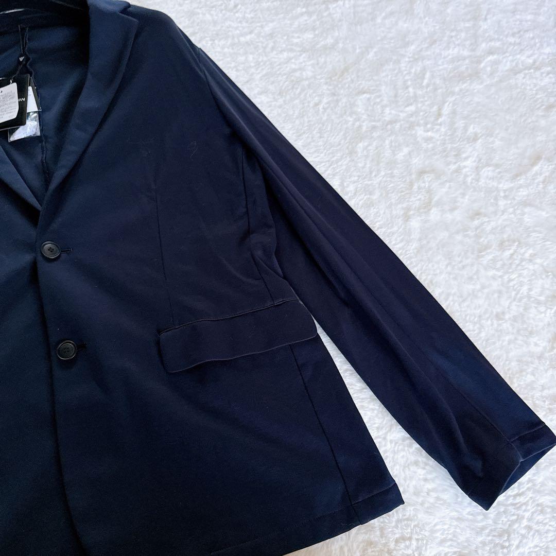 新品タグ付き✨【エンポリオアルマーニ】ジャケット 綿100% ネイビー 52