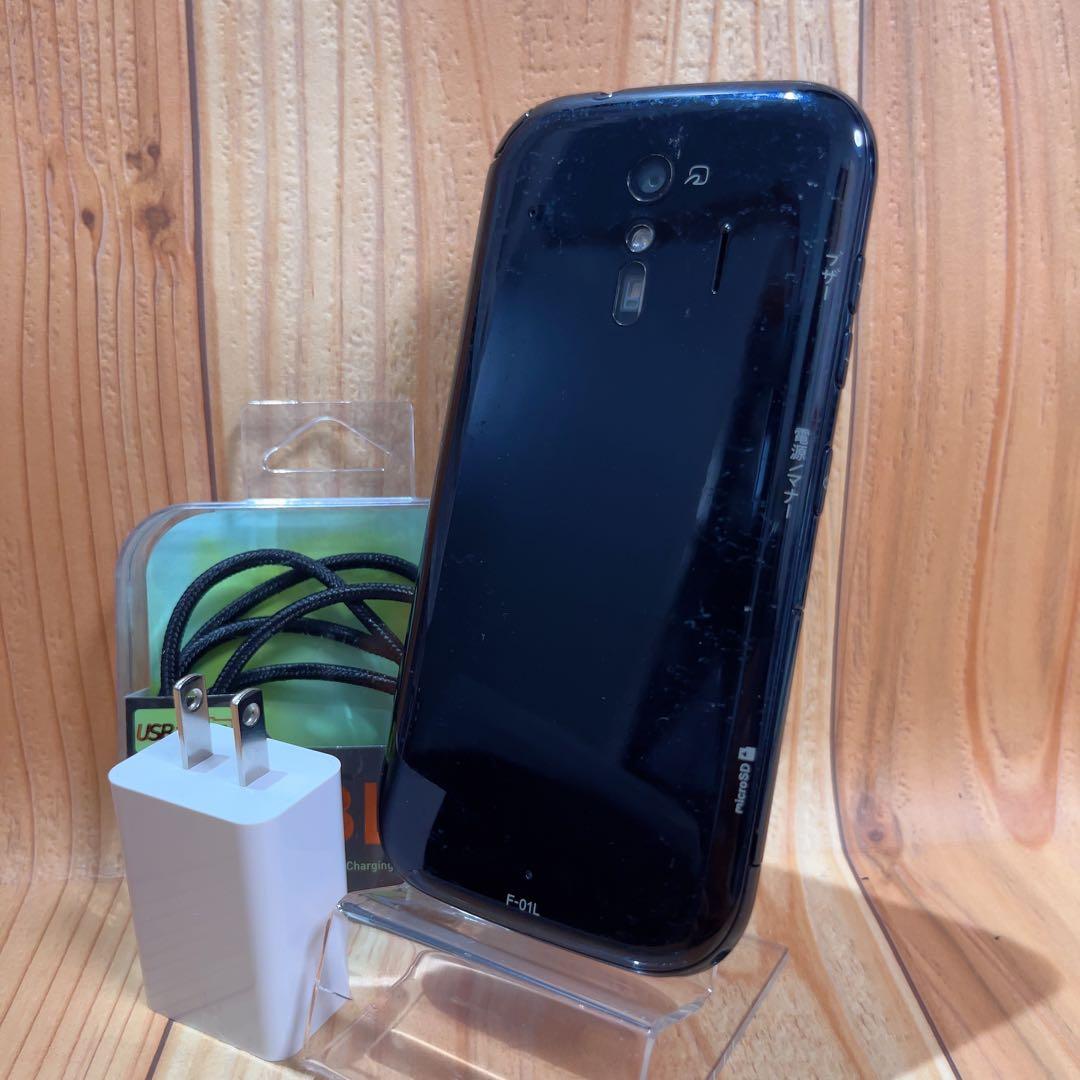 SIMフリー 本体 らくらくスマートフォンme 32 GB 517G ブラック