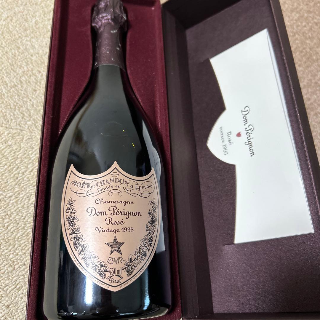 「te226」　Dom Pérignon ロゼ シャンパン 1995