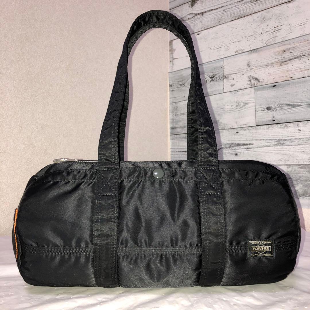 極美品✨希少 ポータータンカー ダッフル ミニボストンバッグL ブラック