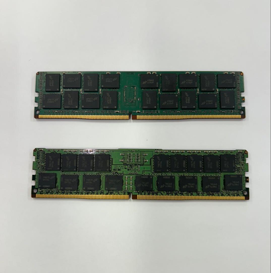 Crucial DDR4 2133 16GB 2枚　ECCメモリ