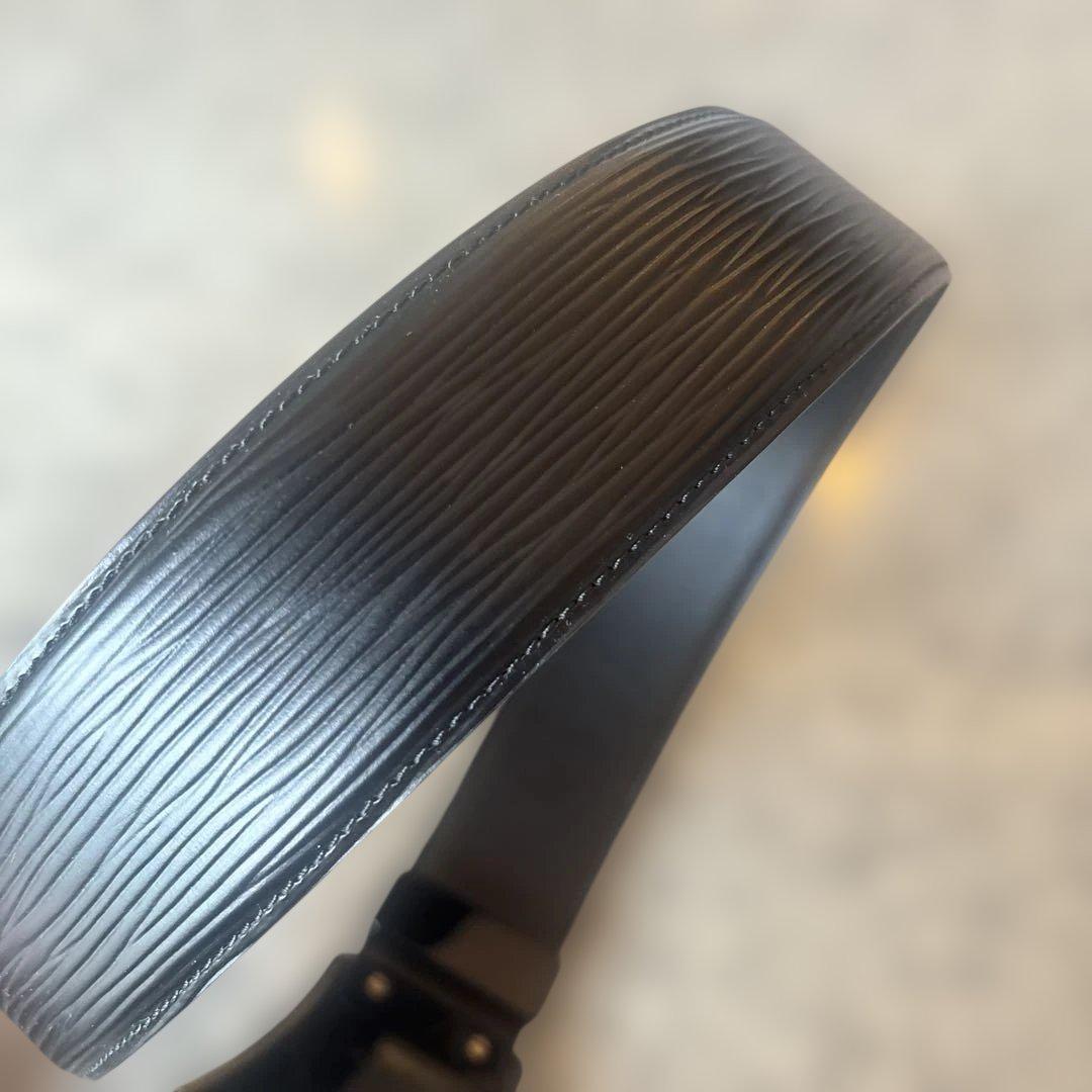 【極美品】　ルイヴィトン　エピ　ベルト　黒