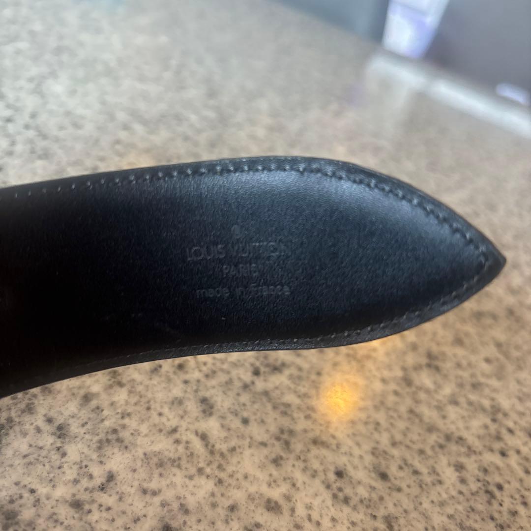 【極美品】　ルイヴィトン　エピ　ベルト　黒