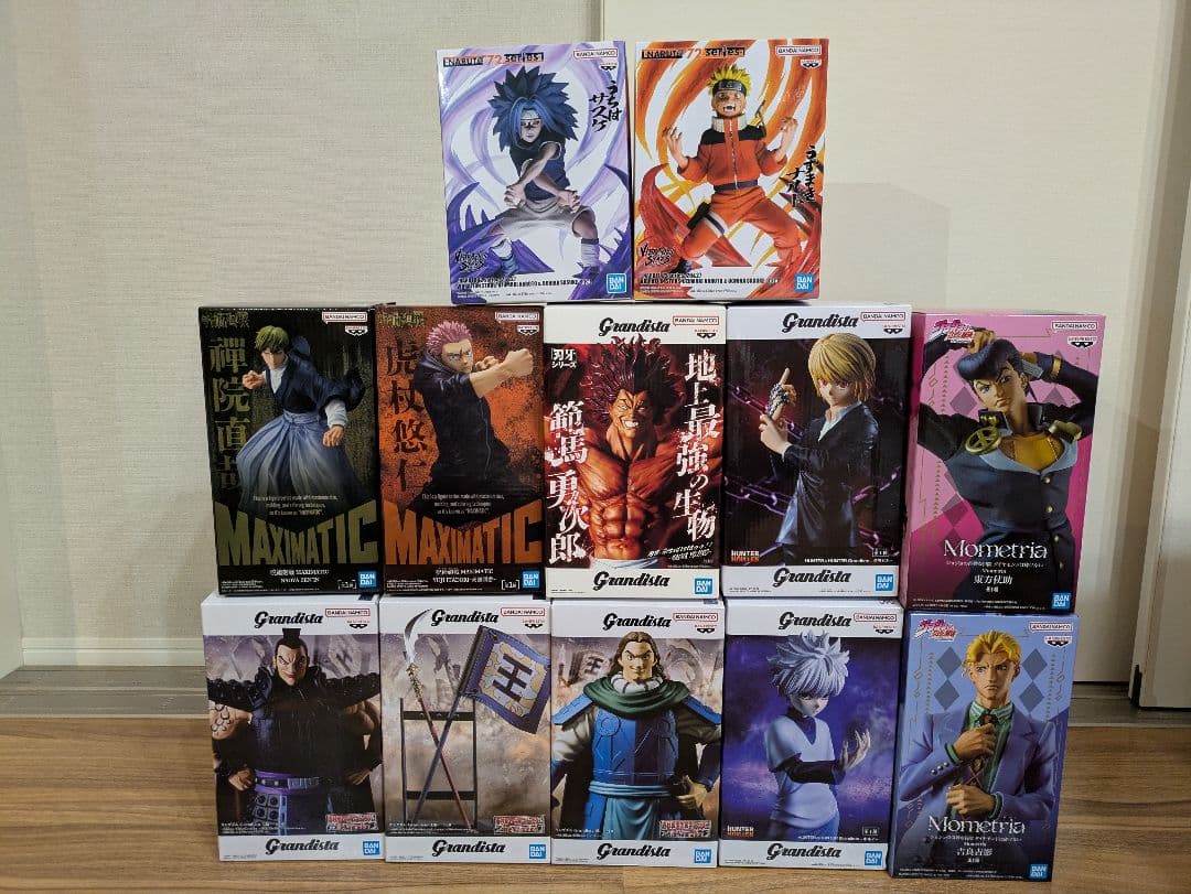 キングダム 勇次郎 クラピカ キルア ナルト 仗助 吉良 虎杖 禪院 フィギュア