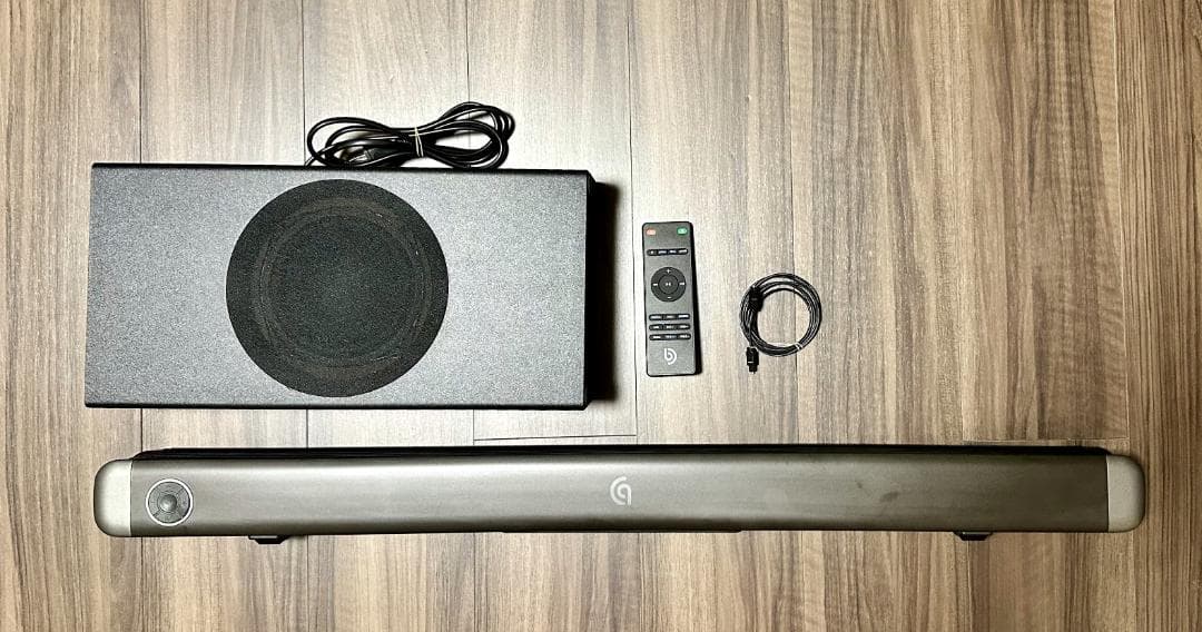 Bomaker 150W サウンドバー 2.1CH ワイヤレスサブウーファー付き