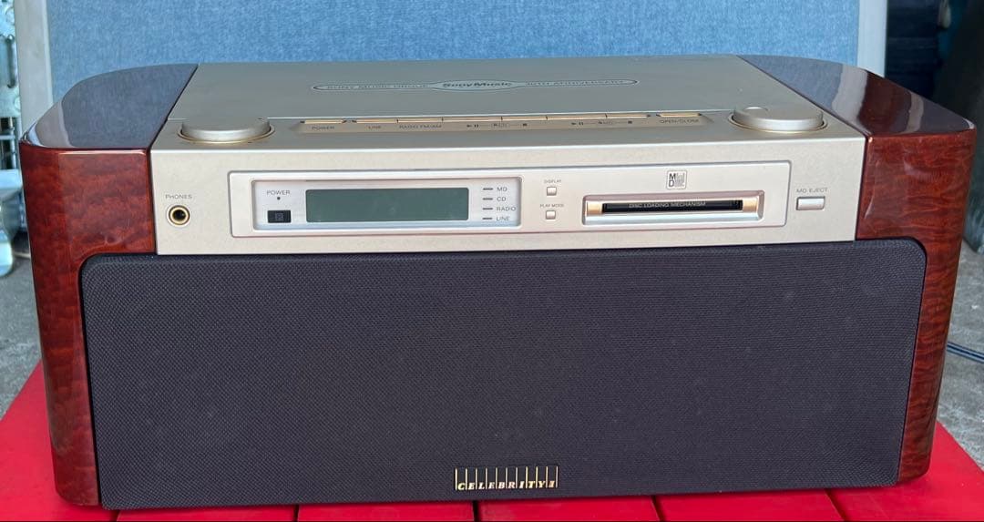 ラジオ・コンポ SONY CELEBRITY II MD-7000