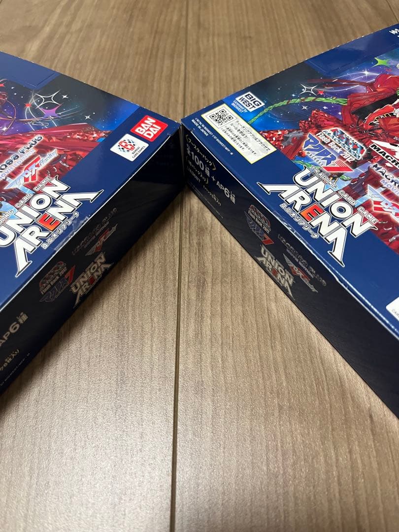 新品未開封　ユニオンアリーナ マクロス 2BOX