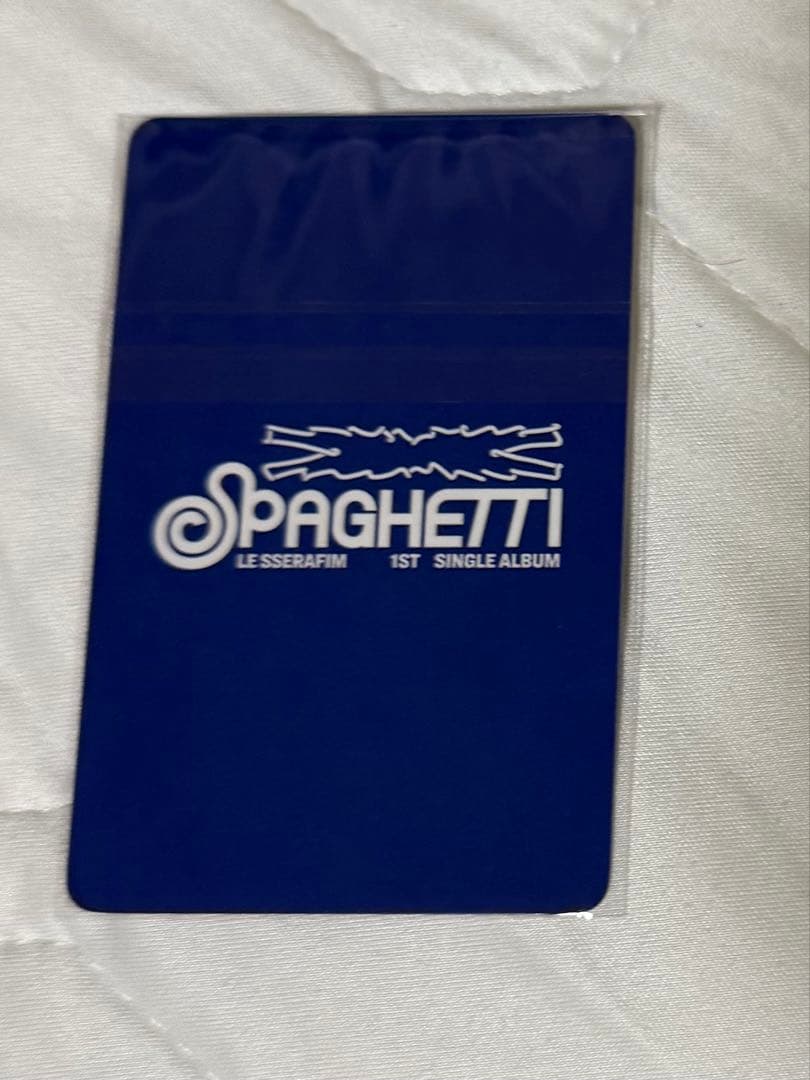 Le Sserafim ルセラフィム　チェウォン　直筆サイン　ラキドロ　当選