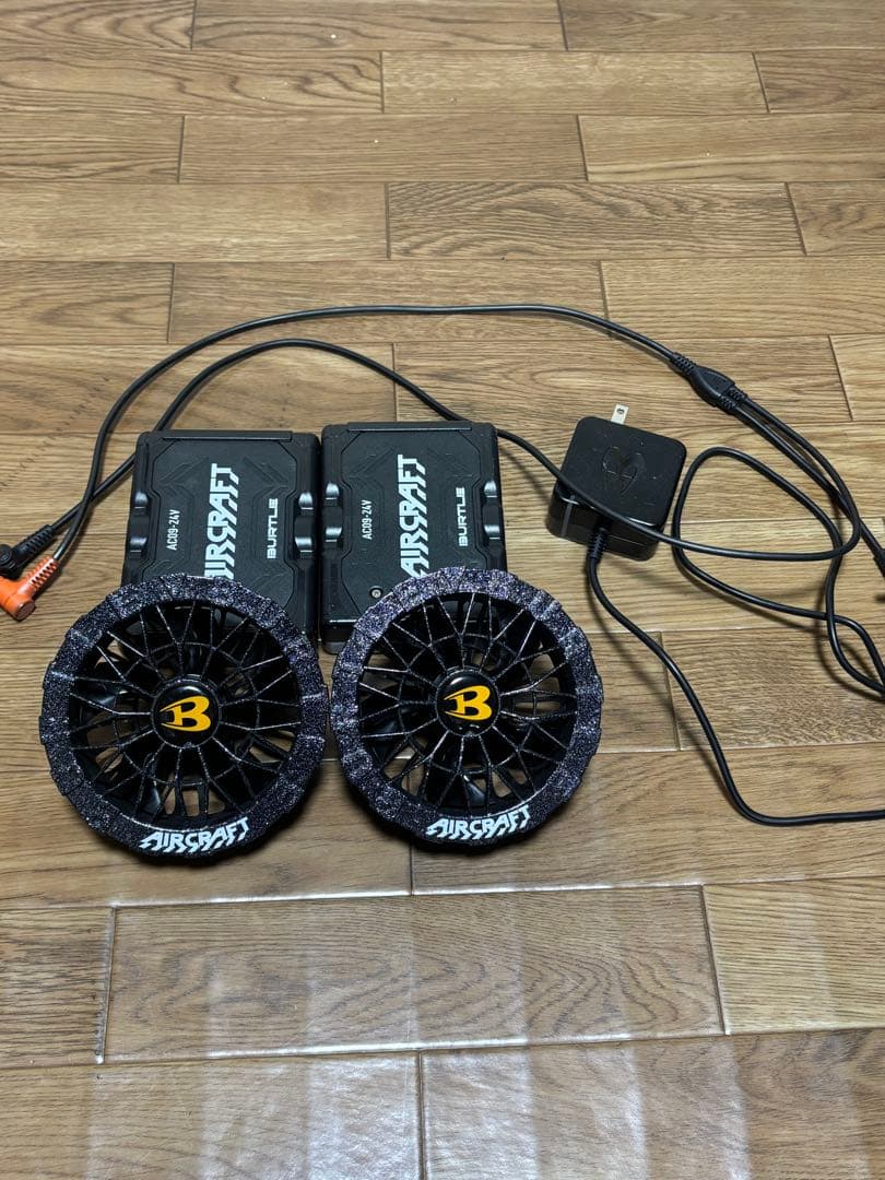 バートル 24V リチウムイオンバッテリーAC-09 2個 AC370