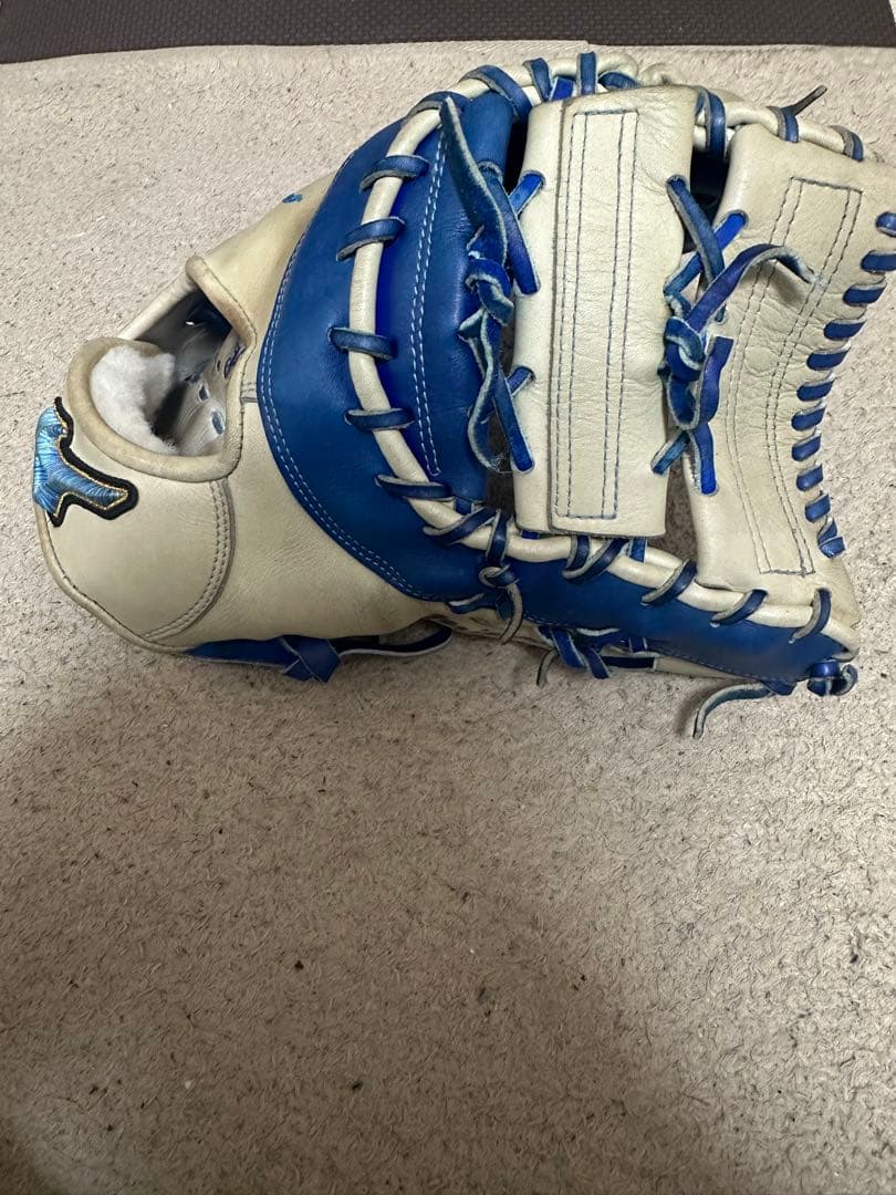 ミズノプロ 軟式 オプションオーダー ファーストミット ダイバーシティブルー