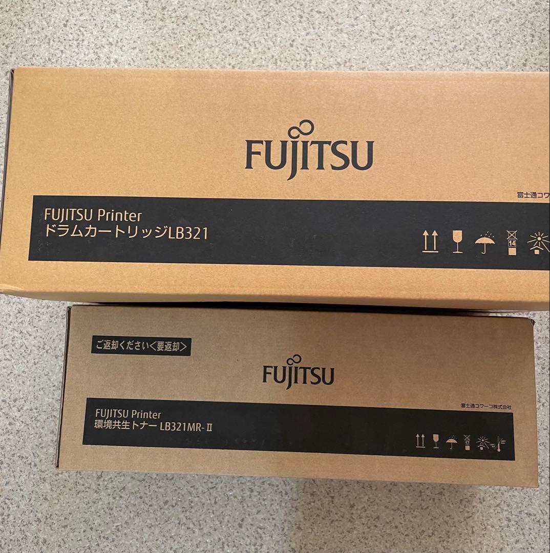 FUJITSU トナーカートリッジ　ドラムカートリッジセット　純正　未開封