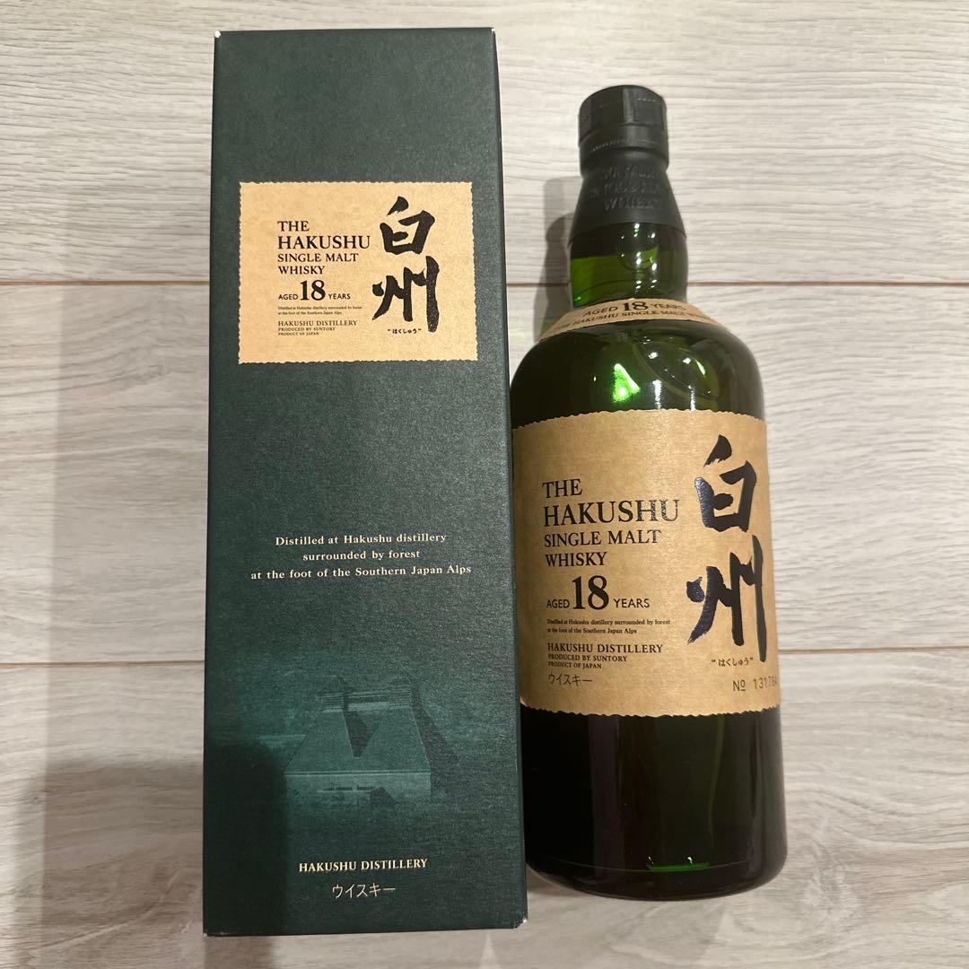 サントリー シングルモルト　白州１８年