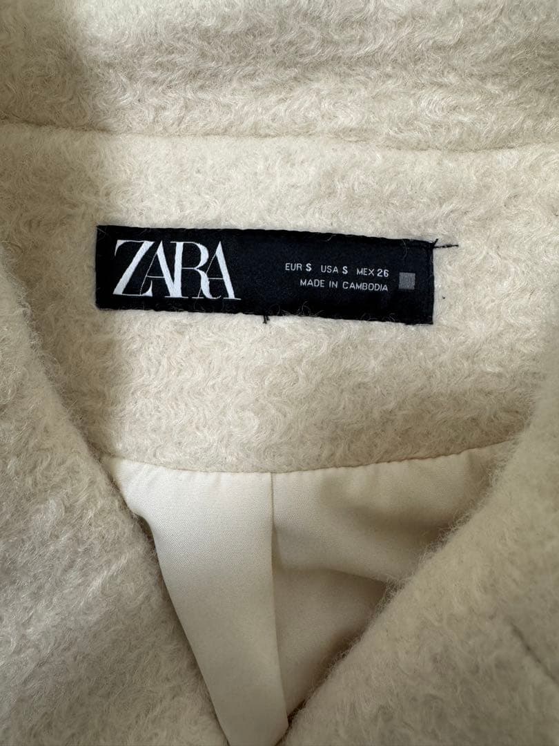 m*o様 新品未使用 ZARA ダブルブレスト ブークレコート