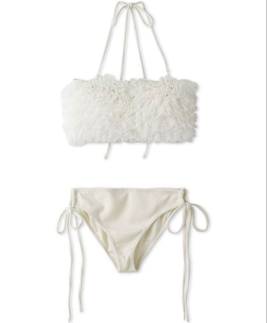 SNIDEL チュールビキニ IVR フリーサイズ タグ無し