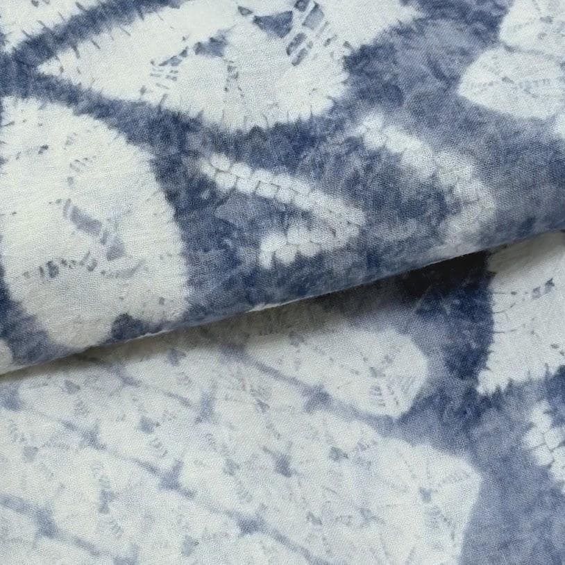 ゆりのはな　絞り浴衣　有松鳴海絞り　総絞り　浴衣　綿　絞り　浴衣　I101