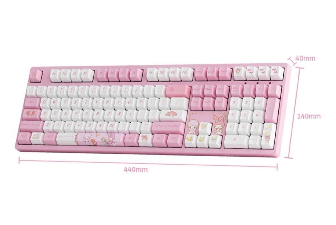 サンリオ　限定　マイメロディ　マイスイートピアノ　Akko 有線　キーボード