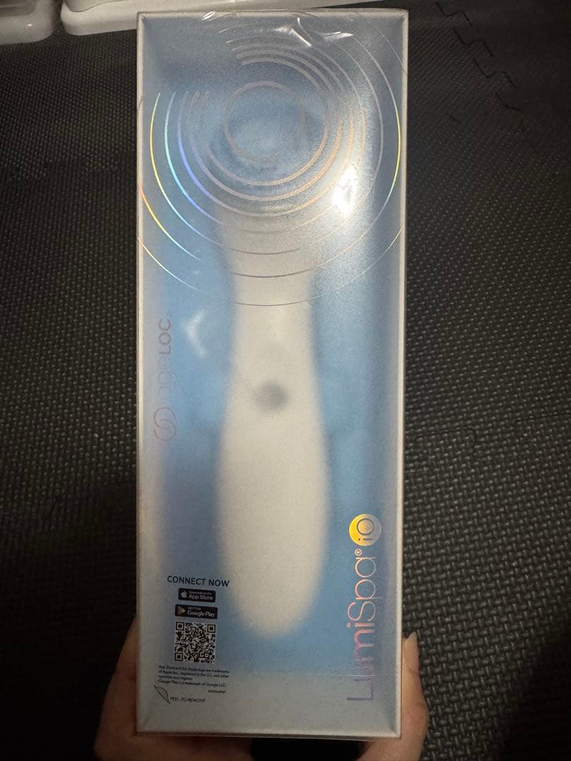 LumiSonic フェイススチーマー ホワイト