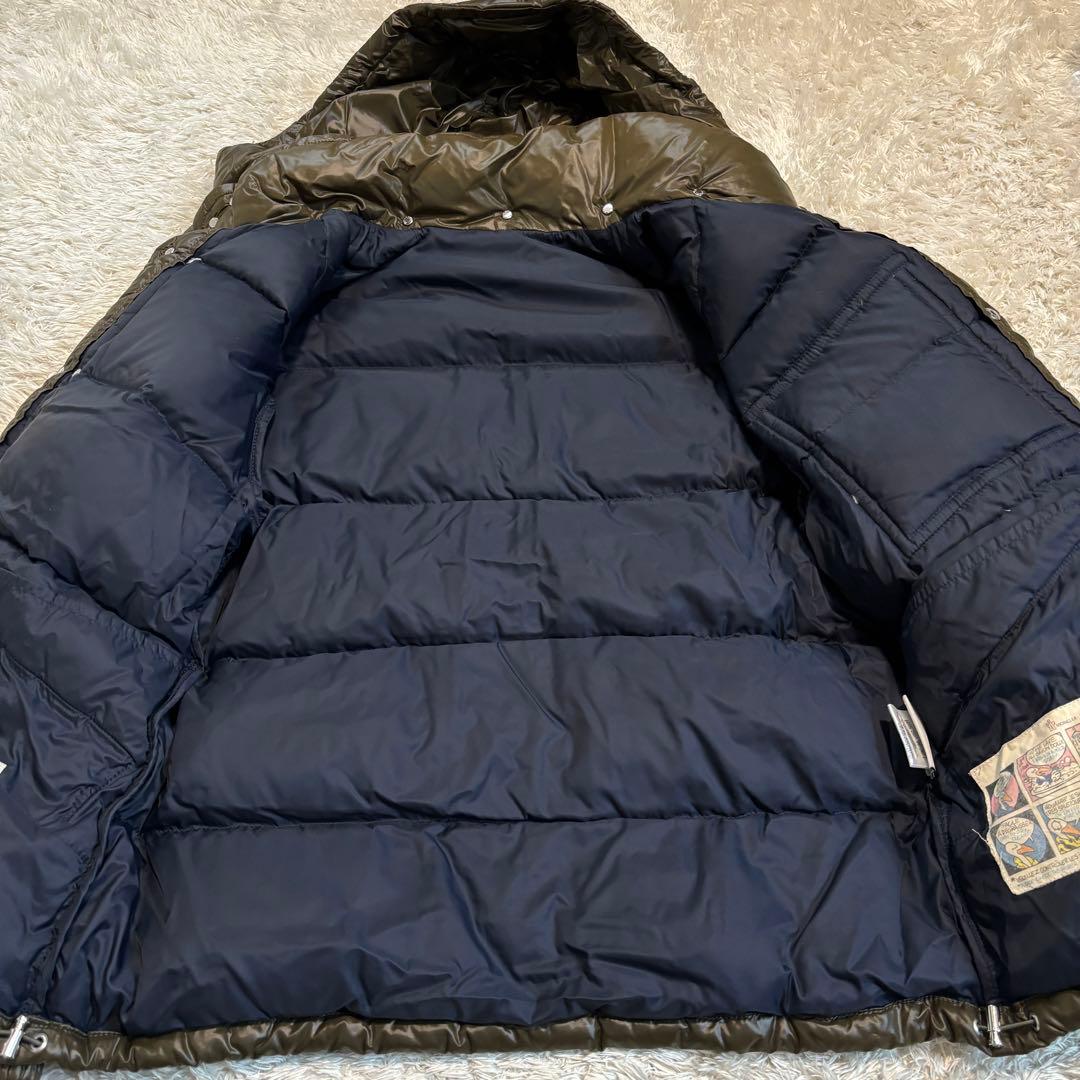 美品✨MONCLER モンクレール　K2 フードダウンジャケット　カーキ　02