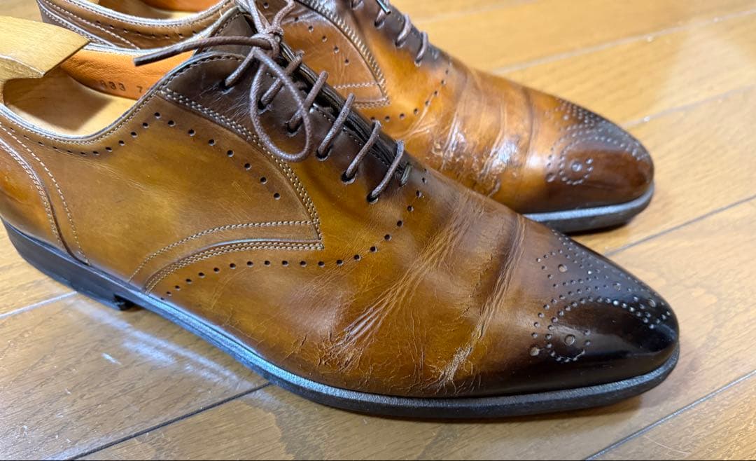 サントーニ　SANTONI ファットアマーノ　パティーヌ　鏡面仕上げ