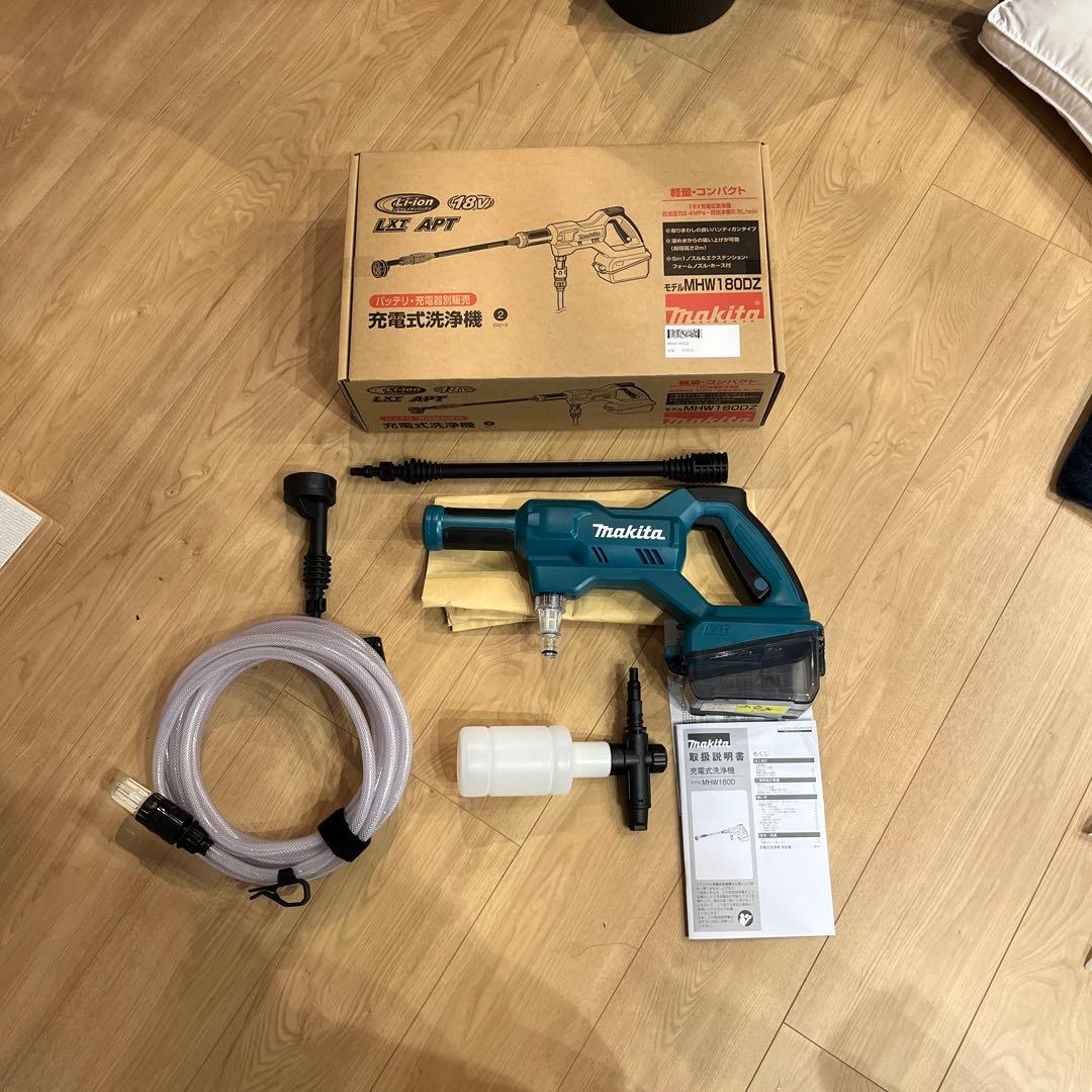 マキタ充電式洗浄機 MHW180DZ