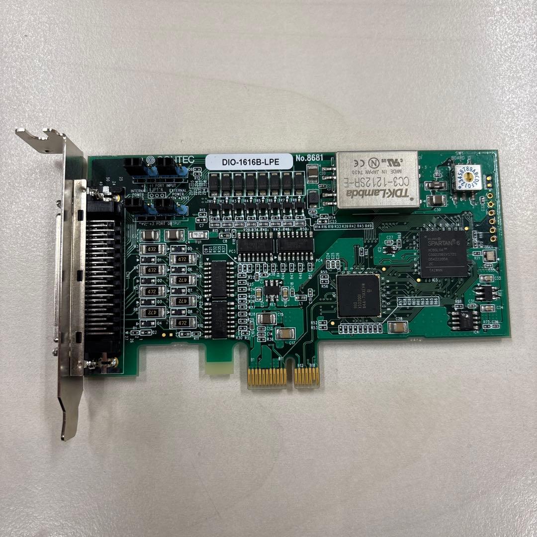 DIO-1616LPE PCIボード デジタル入出力