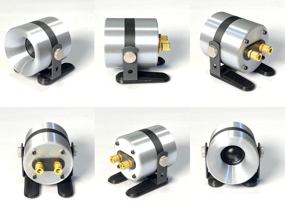 アドオン■高能率97dBホーンツイーター2個セット■シルバーGHS01