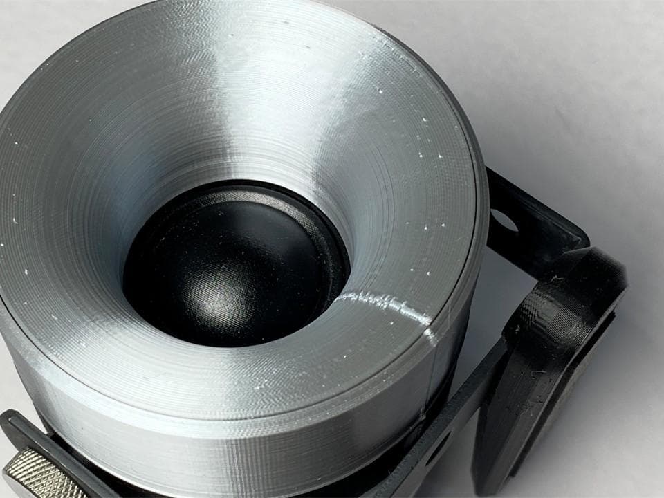 アドオン■高能率97dBホーンツイーター2個セット■シルバーGHS01