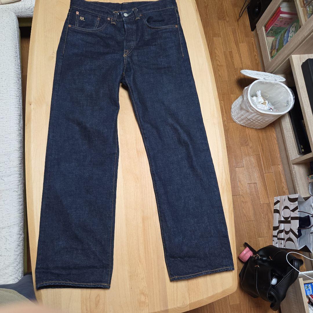 RRL ヴィンテージ5ポケット　セルビッチデニム