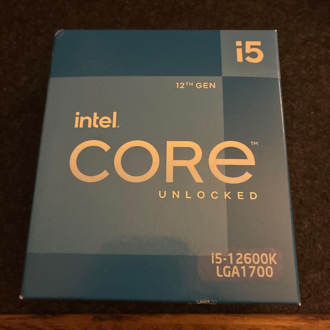 【新品】Intel Core i5-12600K 12th Gen CPU