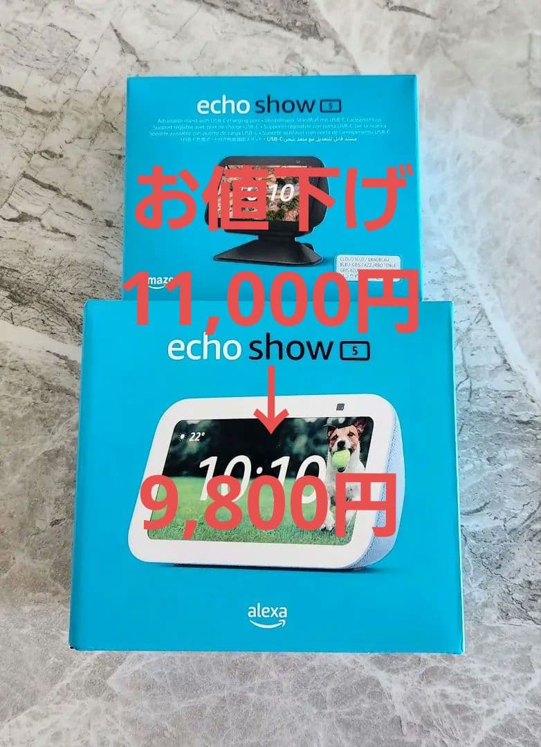 Amazon Echo Show 5 & 充電スタンド