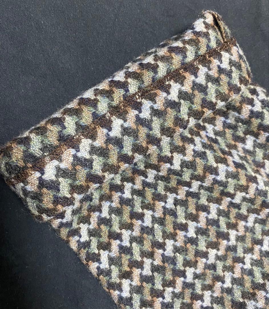 DRIES VAN NOTEN ウールスラックス　柄　サイズ44