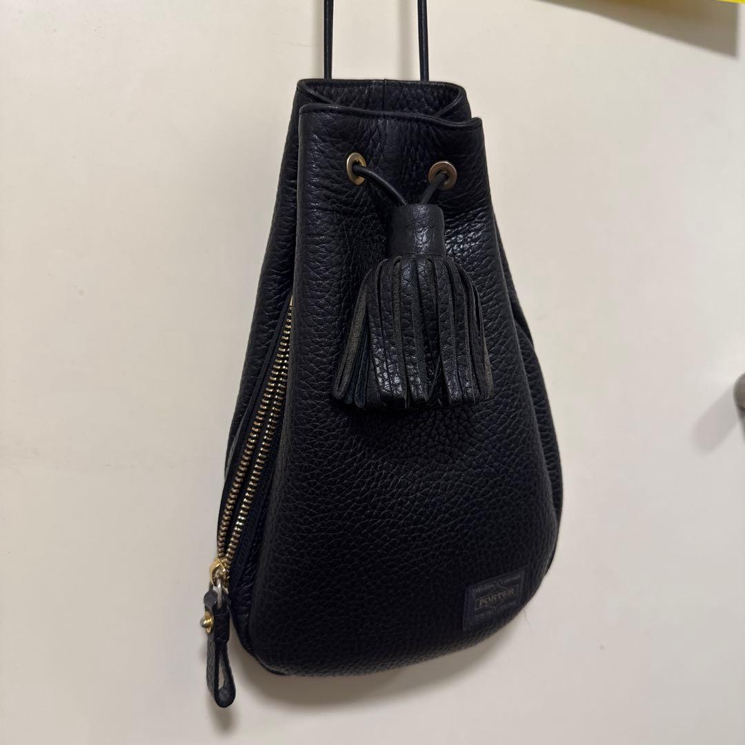 5525gallery×PORTER タッセル　ポーチ　巾着　ショルダーバッグ