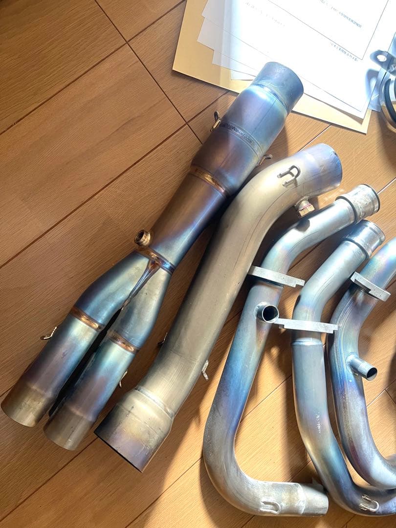 ZX25R フルエキ マフラー　トリックスター チタン ZX-25R