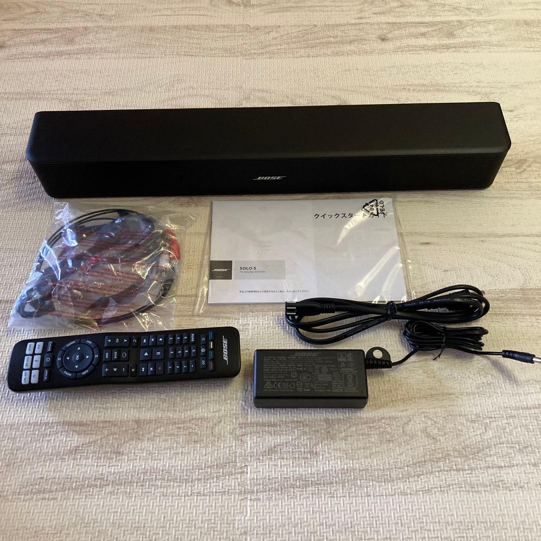 BOSE サウンドバー SOLO5 TV SOUND SYSTEM